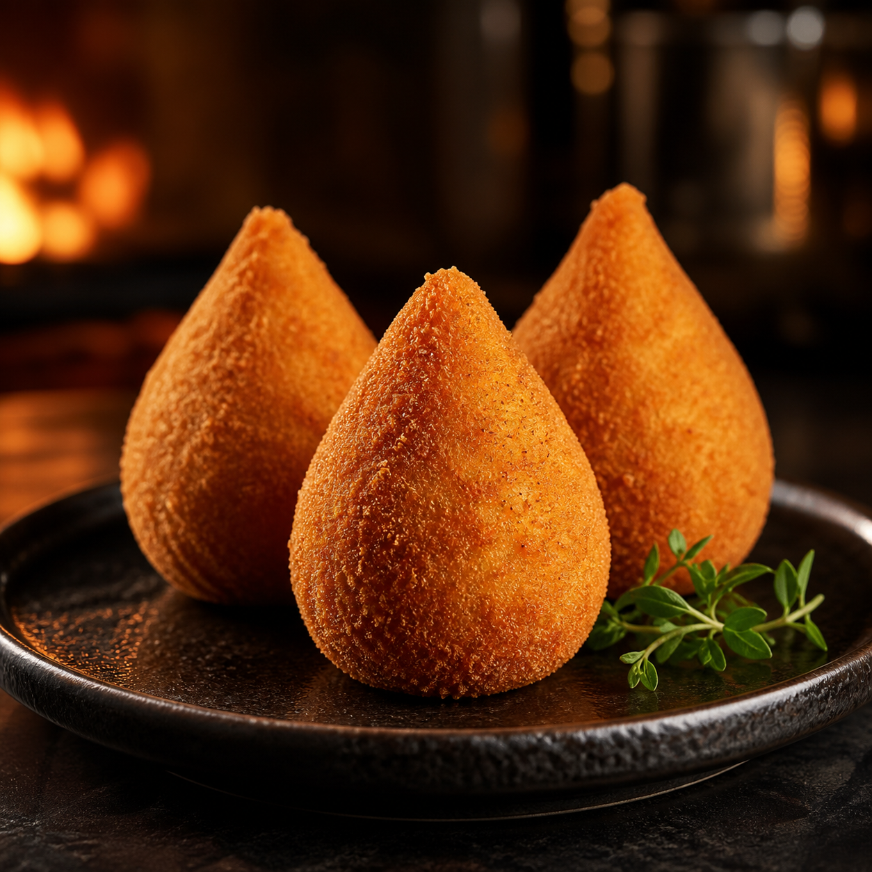 Coxinhas Gourmet de Frango (4 pzas)